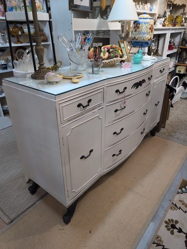 Rway handpainted white - handpainted, buffet